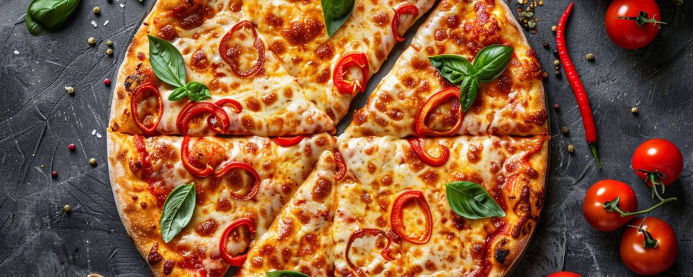 top-view-pizza-with-red-pepper-tomato-sauce